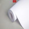 Giấy dán tường có keo sẵn màu trắng vân sơn