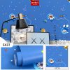 Giấy dán tường có keo sẵn mon tên lửa