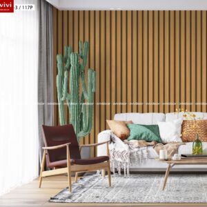 Giấy dán tường hàn quốc vân gỗ cao cấp