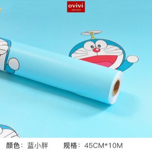 Giấy dán tường có keo sẵn mon nhí