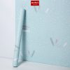 Giấy dán tường có keo sẵn lông vũ xanh