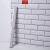 Giấy dán tường có keo sẵn gạch 3d