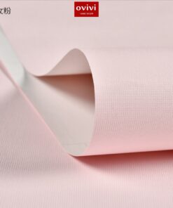 Giấy dán tường có keo sẵn màu hồng nhạt