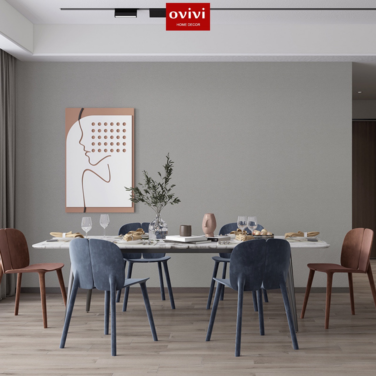 Giấy dán tường có keo sẵn màu xám đậm - Ảnh 6
