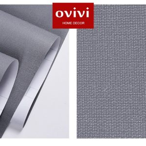 Giấy dán tường có keo sẵn màu xám đậm
