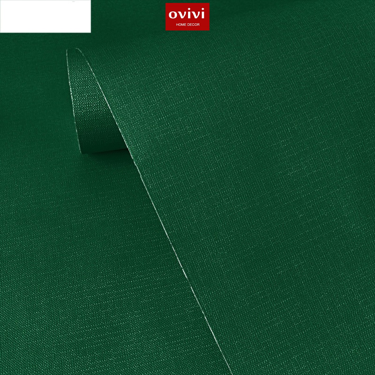Giấy dán tường có keo sẵn màu xanh rêu - Ảnh 10