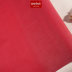 Giấy dán tường có keo sẵn màu đỏ đô