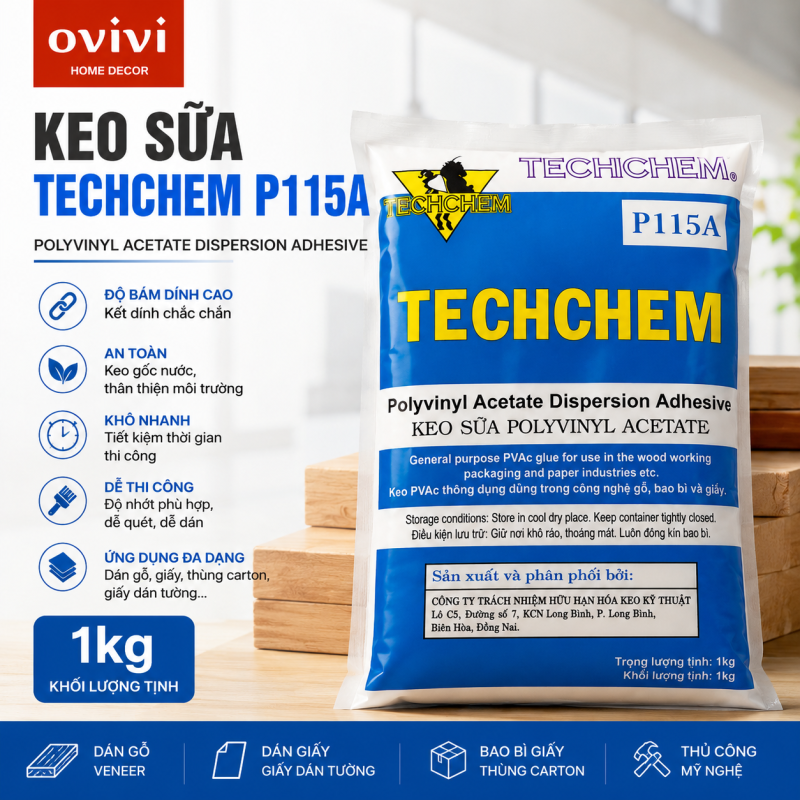 keo sữa techchem