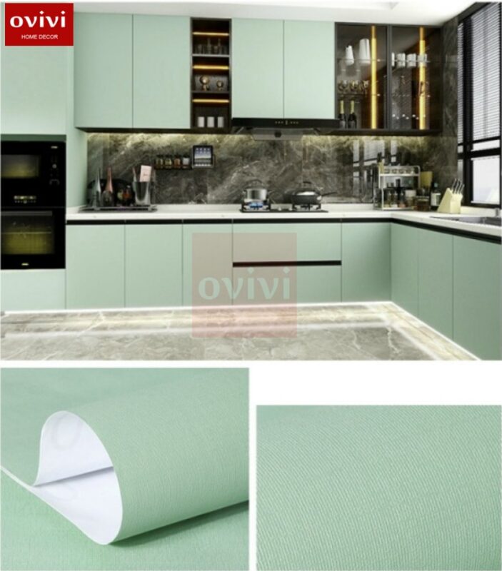 giấy dán tường phòng bếp