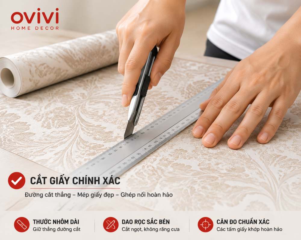cắt giấy chính xác