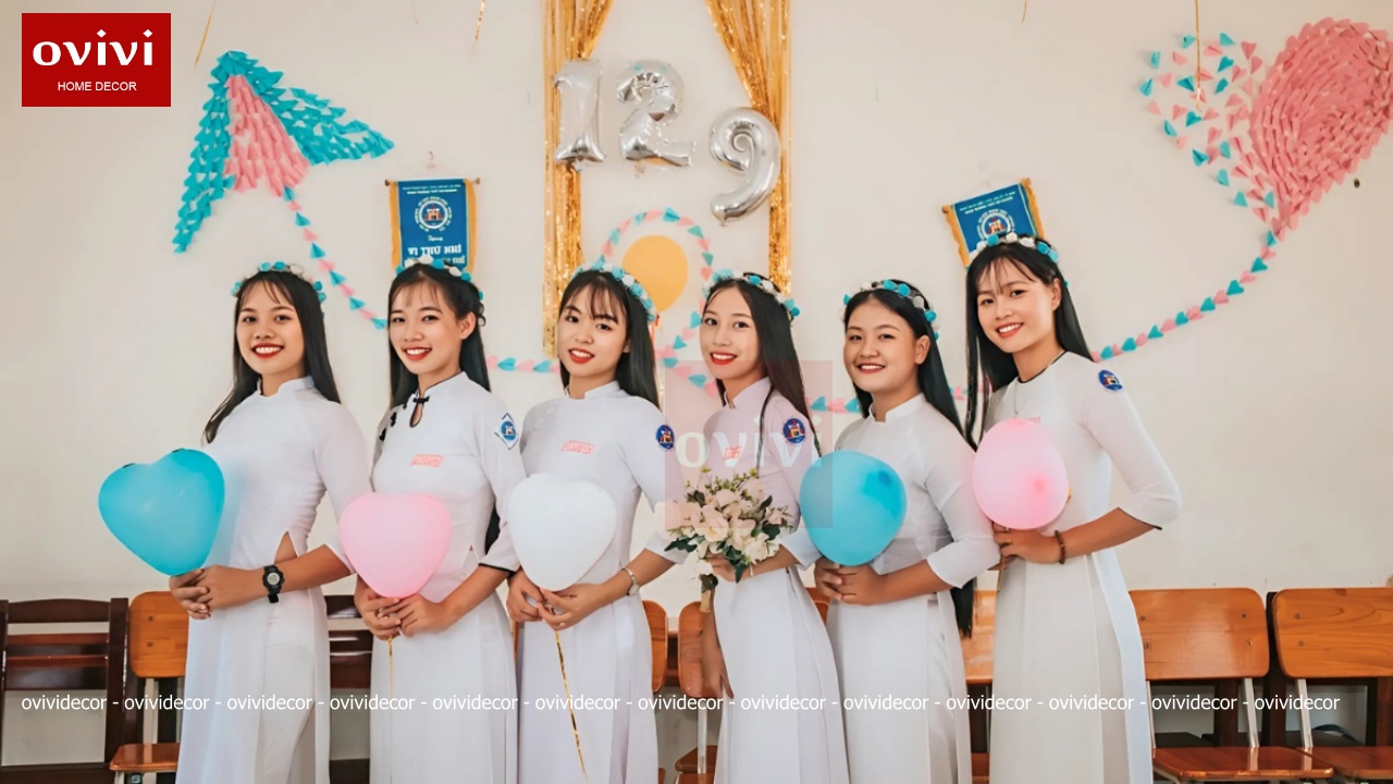 background chụp ảnh kỷ yếu